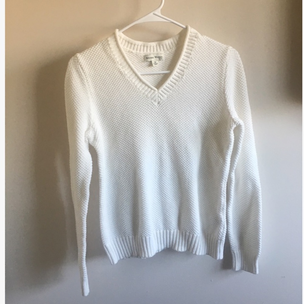 Vintage White Sweater